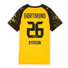 Borussia Dortmund Julian Ryerson #26 Hjemmedrakt Kvinner 2025-26 Kortermet